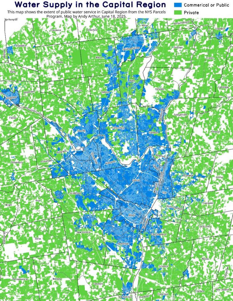 Thematic Map: Water Supply in the Capital Region Thematic Map: Water Supply in the Capital Region