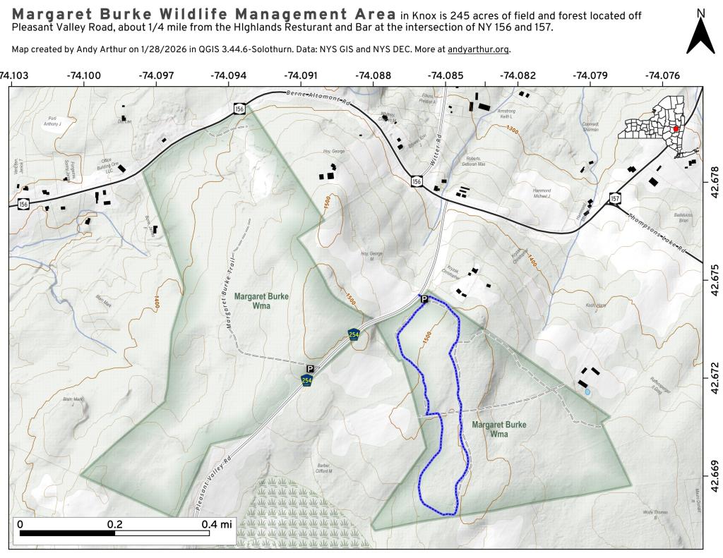 Map: Margaret Burke Wildlife Management Area Map: Margaret Burke Wildlife Management Area