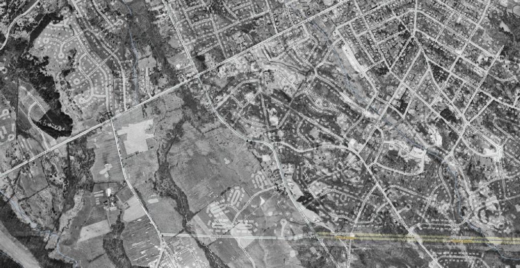 Thematic Map: Before the Sprawl in Delmar Thematic Map: Before the Sprawl in Delmar